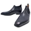 JM WESTON SHOES 457 INFORMAL BOOTS 9.5E 43.5 BLACK LEATHER LOW BOOTS -Jm Menswear jm weston shoes 457 informal boots 95e 435 black leather low boots