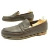 JM WESTON LOAFERS 281 THE WOC 7D 41 BROWN SEEDED CALF LOAFERS
