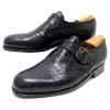 NEW JM WESTON SHOES 531 6E 40 BLACK CROCODILE LEATHER LOAFERS -Jm Menswear new jm weston shoes 531 6e 40 black crocodile leather loafers